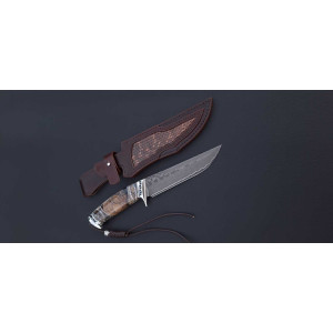 ВЕНЕЦІЯ авторський ніж ручної роботи, сталь Rex 121CPM, 67-68 HRC, купити замовити в Україні. Photo 2